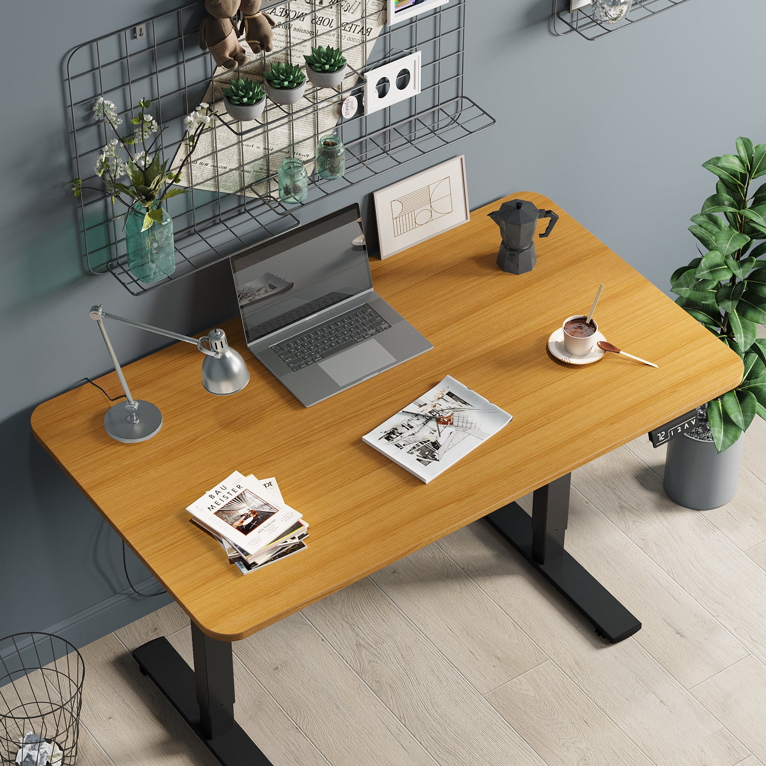 Furmax 48" x 24" Home Office Electric Height Adjustable Standing Desk
