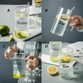 thumbnail image 3 of [CLEARANCE PRICE]High Temperature Resistant Letter Cold Drink Cup With Handle Large Capacity Office Water Glass Beer Glass Glass, 3 of 6