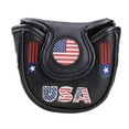 thumbnail image 4 of Mazo De Golf Putter Head Cover Protección Resistente Al Agua Golf Club Headcover Negro, 4 of 8