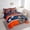 Orange Navy, variant on Erosebridal American Football Bed in a Bag, Eat Sleep Bed Set, Sports Lover Reversible Comforter Sets, Microfiber Room Decoration, 7-Piece