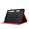 thumbnail image 6 of for Samsung Galaxy Tab S8 2022/Tab S7 2020 11" SM-X700/X706/T870/T875/T878, Premium Luxury PU Leather Cover/Smart Folio with Dual Stand & Auto Sleep/Wake Case Cover with Pen Slot & Card Slots, Red, 6 of 9