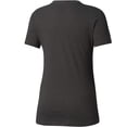 thumbnail image 2 of Columbia Plus Women's Word Block Athletic Shirt, Charcoal/Adventure, 2X, 2 of 3