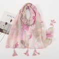 thumbnail image 3 of Bufanda de lino y algodón liuwei suave con estampado de otoño e invierno para mujer 180 x 90 cm, 3 of 4