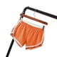 thumbnail image 4 of Pantalones cortos deportivos Umfun para mujer, para entrenamiento, yoga, deportivos, ligeros, para correr, color naranja, talla M, 4 of 5