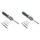 thumbnail image 1 of 2X Brocas de Mano con Tornillo de Banco, Juego de Mini Brocas Giratorias, para Carpintería Precisión Modelo de Bricolaje Joyas Nogal Ámbar, 1 of 5