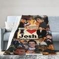 thumbnail image 2 of Super Soft Flannel Throw Josh Hutcherson Blanket 80"X60" For Bed, Sofa, Camping, Cold Cinema Or Travel,Gift For Your Family And Friend, 2 of 4