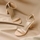 thumbnail image 5 of Sandalia DREAM PAIRS con Tacón Alto Grueso Nude Talle 10, 5 of 8