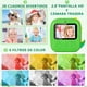 thumbnail image 2 of Cámara Digital Instantánea para Niños, 1080P Cámara Digital Niños con 2,8'' Grande Pantalla HD, Doble Camara, Flash, Tarjeta SD de 32 GB, Caja, Regalo para Niños y Niñas 3 a 12 Años,Verde, 2 of 7
