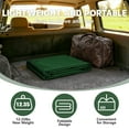 thumbnail image 4 of Kimunuk 10' x 20' Canopy Replacement Cover, Outdoor Portable Carport Replacement Canopy with Ball Bungees for Car Garage Shelter Tent Party Tent, Green ,Frame is Not Included, 4 of 6