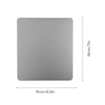 thumbnail image 1 of Metal Mouse Pad, Aluminum Alloy NOn Slip Gaming Mouse Pad Mat Mousepad Mouse Pads For Desk Double Sided Accurate Control Mousepad For PC, 1 of 7
