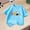 Blue, variant on Little & Big Girls Boys T-Shirts Tees, Casual Graphic Short Sleeve Crew Neck Breathable Summer Tops for Kids Unisex Red Size 6 T