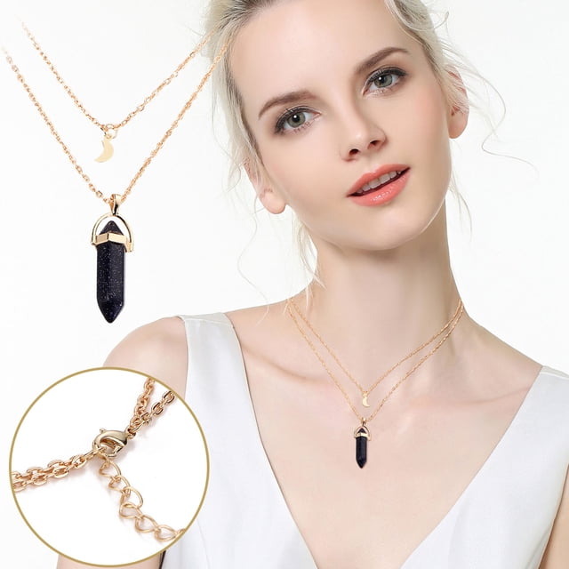 LSLJS Ladies Fashion Vintage Sky Pendant Necklace Jewelry Gift Jewelry, Gifts for Mom Wife Girlfriend Her on Anniversary Mothers Day Valentines Day Christmas Birthday Gifts for Women