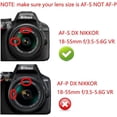 thumbnail image 2 of EcoNesxp Lens cap 55mm lens D5200, 2 of 5