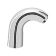thumbnail image 3 of Sloan SF-2100 Sensor Activated Touch-Free Faucet, Commercial Grade w/Mounting Hardware - 0.5 GPM Plug Adapter Hardwired Deck-Mounted Low Body with 4" Trim Plate, Polished Chrome Finish, 3362103, 3 of 9