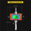 thumbnail image 2 of 1000KG (2204lbs) Crane Scale Large LCD Hook Weight Control Digital Hanging Scale ,Easy to Install, 2 of 4