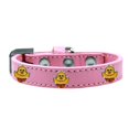 thumbnail image 1 of Chickadee Widget Dog Collar Light Pink Size 18, 1 of 1