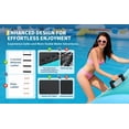 thumbnail image 3 of Inflatable Water Trampoline, 10FT 15FT, Floating Water Trampoline for Adults for Lake Pool Ocean, w/ 4-Step Rope Ladder/Mooring Ropes/Infatable Nozzles/Reversible Air Pump/Anchor Bags, 3 of 5