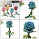 thumbnail image 3 of Rose Ring Box Rose Shaped Jewelry Box Zinc Alloy from Scratch for 1Set, 3 of 5