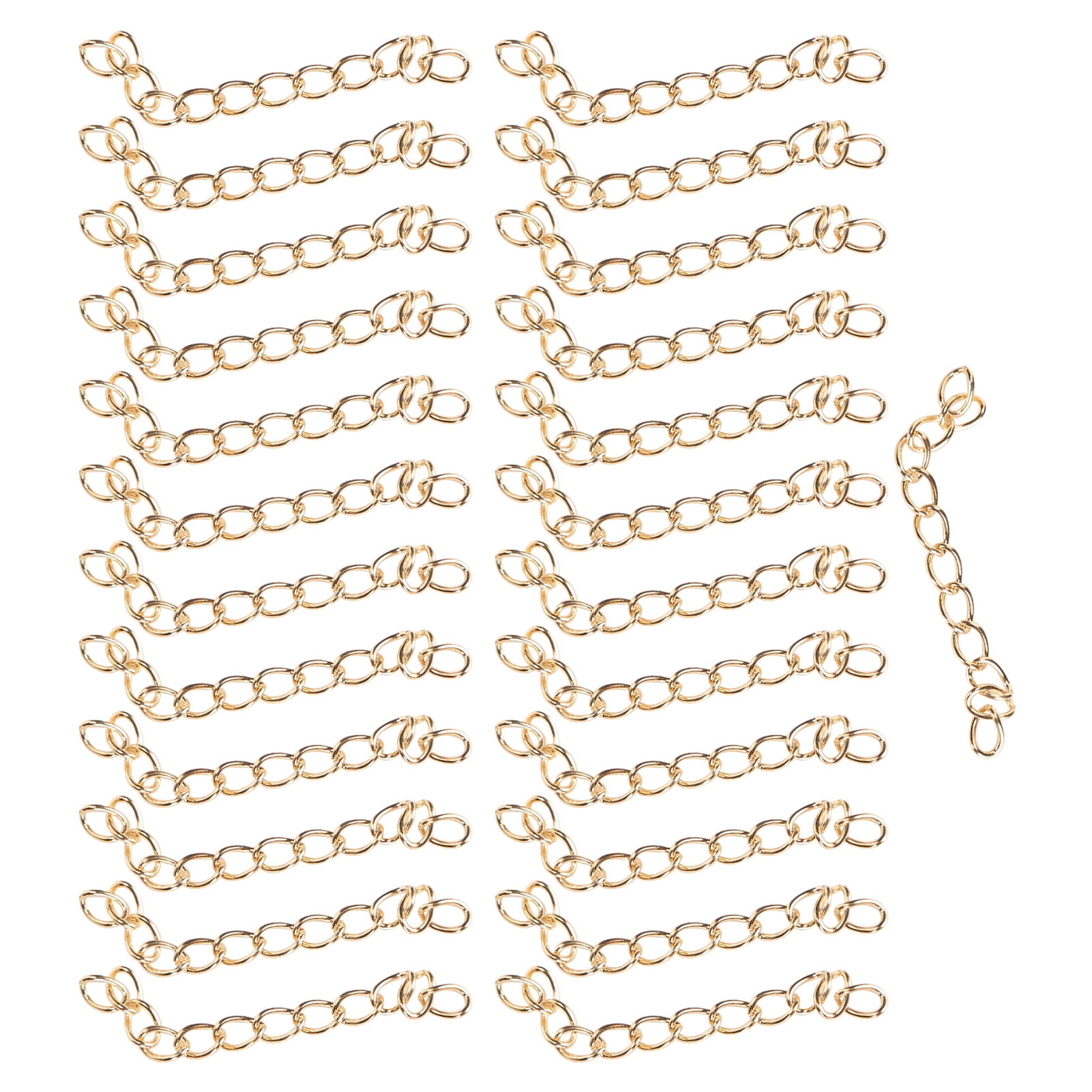 Octpeak 5cm Extender Chain,Necklace Extension Chain,25Pcs Jewelry