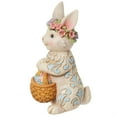 thumbnail image 3 of Enesco Jim Shore Pint Bunny with Floral Crown, Figurine, 5.04in H, 3 of 4