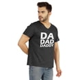 thumbnail image 2 of Inkmeso Mens Tshirt Da Dad Daddy€ Graphic Tshirt For Dad Gift Tee Shirt For First Time Daddy, 2 of 6