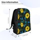 thumbnail image 4 of Fotbe Sunflowers And Blue Flower Mochila de Viaje para Laptop, Mochila Ejecutiva Delgada y Resistente 15.6", 4 of 8