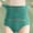 Green, variant on SCSAlgin Women's High Waisted Cotton Underwear Tummy Control Panties Ladies Stretch Breathable Full Coverage Briefs