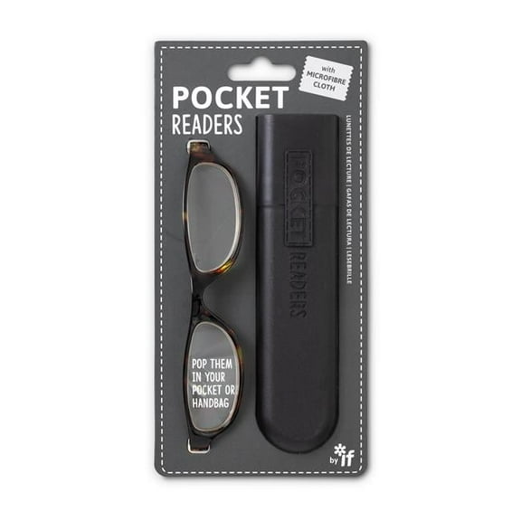 Pocket Readers Tortoiseshell Glasses, Plus 1.5