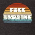 thumbnail image 3 of CafePress - Free Ukraine Men's Football T Shirt - Mens Football Shirt, 3 of 4