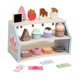 thumbnail image 3 of Set de mostrador de helados, juego de actividades educativas, accesorios de cocina de juguete, set de helados de juguete para niños de 2 a 4 años, reg, 3 of 9