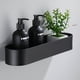 thumbnail image 2 of unbranded Bathroom Metal Storage Racks En Negro Para Uso En Pared Con Material Resistente, 2 of 8
