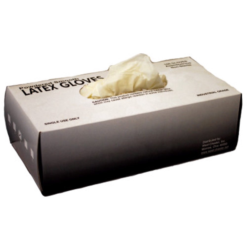 BOX/100 LATEX DISP LTLYPOWDER GLOVES IND GR