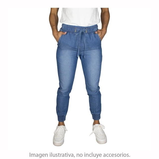 Jeans Furor Elements MOM S/L C/A R/UP talla 30 azul