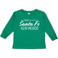 thumbnail image 3 of Inktastic From Santa Fe New Mexico in White Distressed Text Boys or Girls Long Sleeve Toddler T-Shirt, 3 of 5