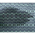 thumbnail image 4 of oneOone Viscose Chiffon Fabric Ethnic Geometric Flame Stitch Printed Craft Fabric BTY 42 Inch Wide, 4 of 4