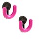 thumbnail image 2 of Zapatero para armario, estante para zapatillas de baño, sin perforaciones, tipo ventosa, drenaje de pared para inodoro, gancho para guardar zapatillas, puede colgar un par de zapatillas de plástico, g, 2 of 6