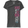 thumbnail image 1 of Camiseta gráfica Aeropostale Mujer Aero Est. 87 Nueva York Gris Extra Pequeña, 1 of 1