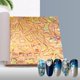 thumbnail image 3 of 50 hojas de láminas con patrones multifunción para uñas laminadas en oro para pinturas de maquillaje artesanías DIY calcomanías de uñas para mujeres G Gloria pegatinas de uñas, 3 of 8