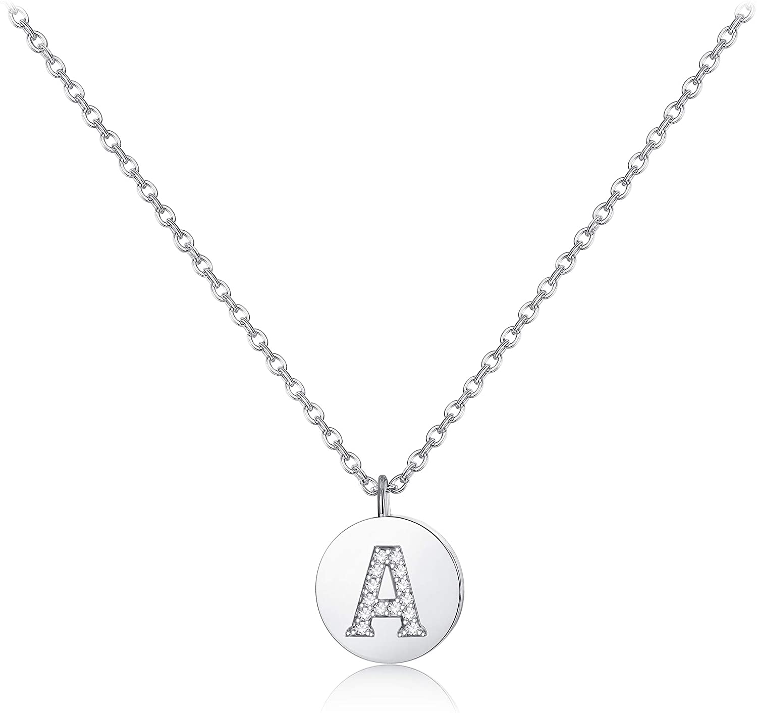 Coin Letter Pendant Necklace | Walmart 