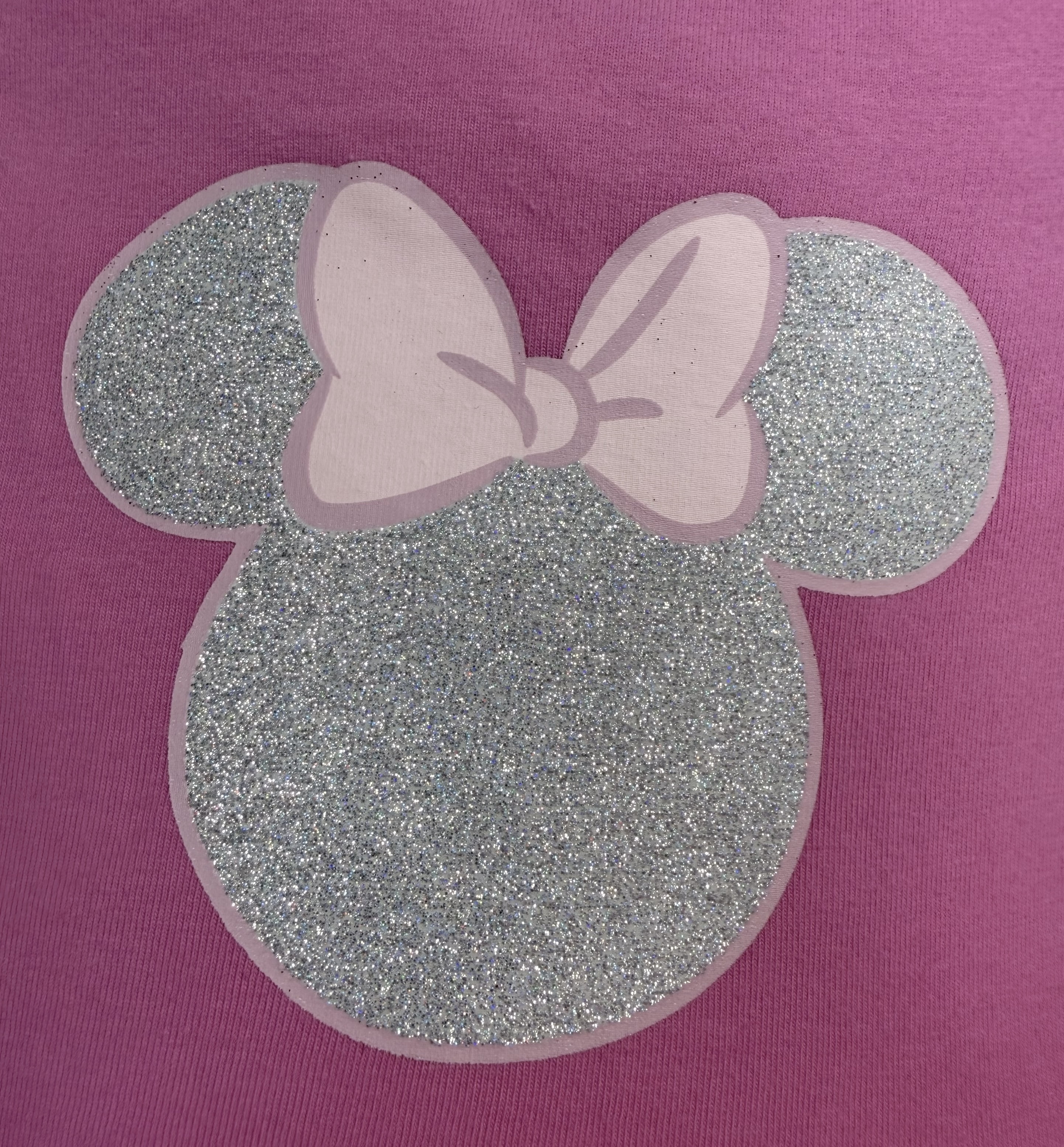 Disney Minnie Mouse Baby and Toddler Girls Glitter Tutu Dress, Sizes 0/3M-5T