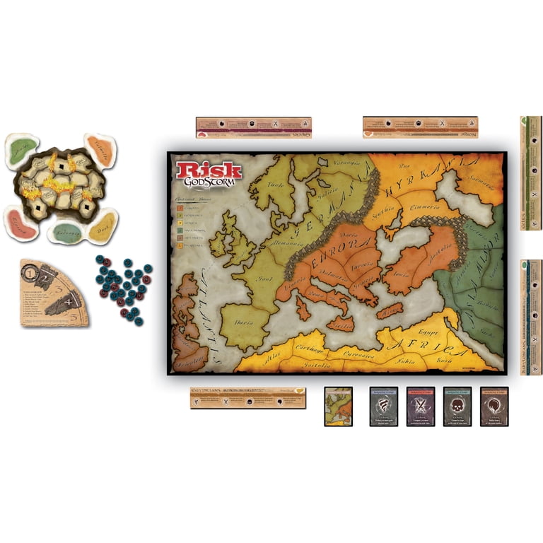 Renegade Game Studios: Risk: Godstorm - Command 5 Ancient Cultures