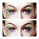 thumbnail image 1 of Pegatinas de sombras de ojos para carnaval, festival, fiesta de máscaras, maquillaje de ojos y cuerpo. Estilo F, 1 of 8