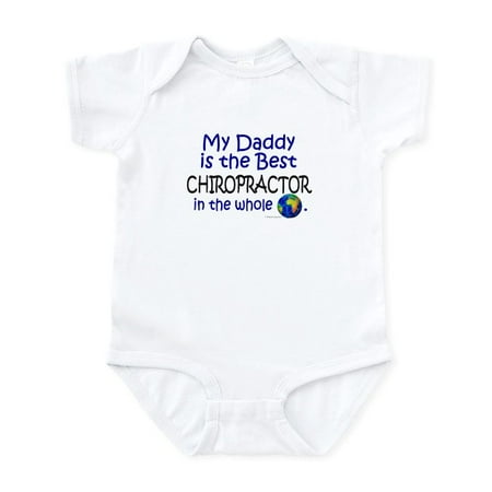 

CafePress - Best Chiropractor In The World (Daddy) Infant Body - Baby Light Bodysuit Size Newborn - 24 Months