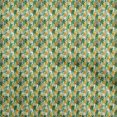 thumbnail image 1 of oneOone Rayon Green Fabric Abstract Fabric For Sewing Printed Craft Fabric By The Yard 56 Inch Wide, 1 of 5