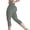 Gray-1, variant on Cargo Capri Leggings for Women High Waist Tummy Control Scrunch Butt Lifting Workout Running Capris Pants with Pockets