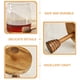 thumbnail image 4 of Tarro de miel de vidrio para cocina casera con cucharón de madera y tapa., 4 of 8