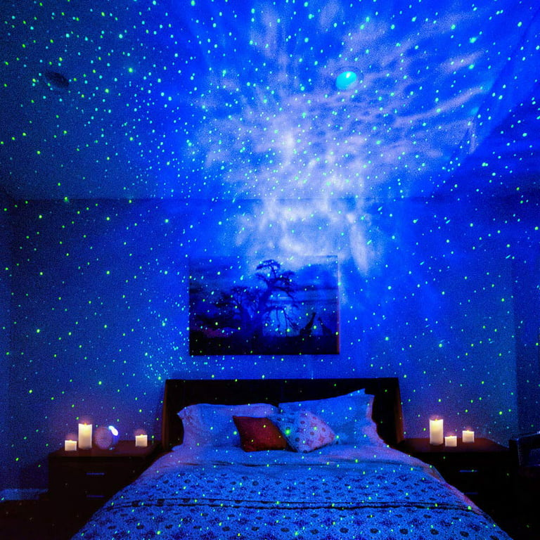 BlissLights Sky Lite - LED Laser Star Projector, Galaxy Lighting, Nebula  Lamp for Gaming Room, Home Theater, Bedroom Night Light, or Mood Ambiance