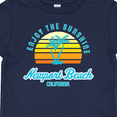 thumbnail image 4 of Inktastic Summer Enjoy the Sunshine Newport Beach Florida in Blue Boys or Girls Baby T-Shirt, 4 of 5