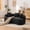 79" Black, variant on Timbernest 79" Curved Boneless Sofa, Cloud Couch for Small Spaces, Modern Chenille Floor Sofa, No Assembly Required, White