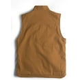 thumbnail image 3 of Walls Men's Super Duck Lined Vest X-Large Pecan, 3 of 6